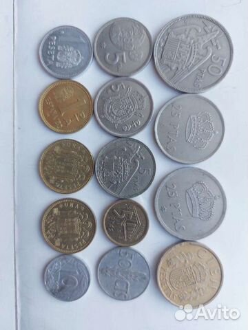 Песеты Испании наборы