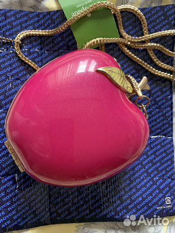 Вечерний клатч выпускной яблоко кружево