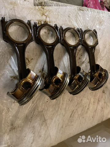 Шатуны колен вала поршень ваз 1118 2170 2190