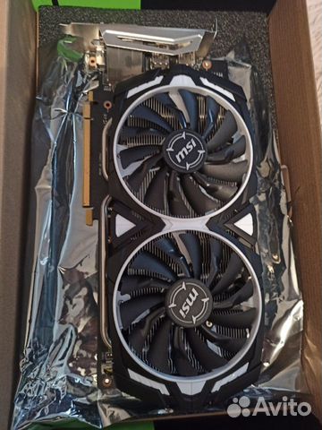 Видеокарта MSI GeForce GTX 1060 6gb armor OC