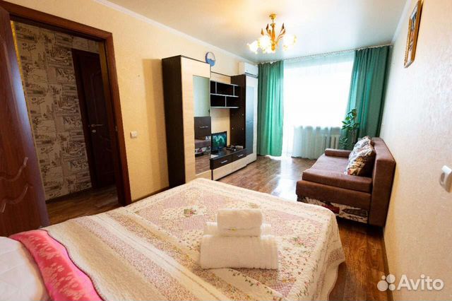 

1-к. квартира, 36 м², 2 кровати