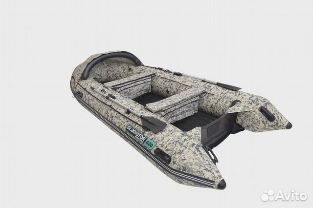 Лодка пвх Нднд Gladiator E420 Pro camo