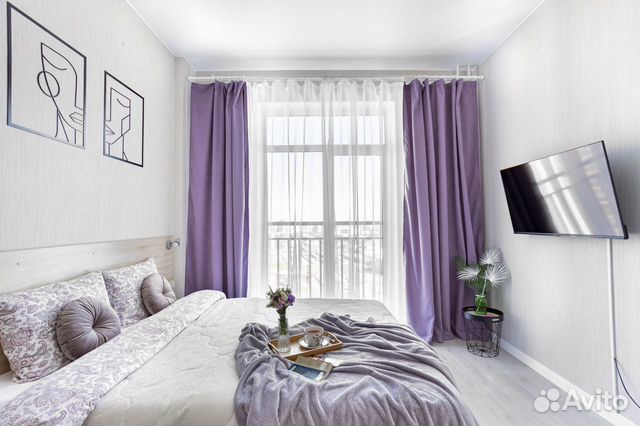 

Квартира-студия, 30 м², 1 кровать