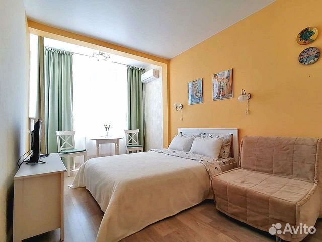 

Квартира-студия, 20 м², 2 кровати