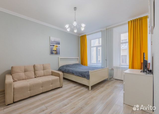 

1-к. квартира, 30 м², 2 кровати