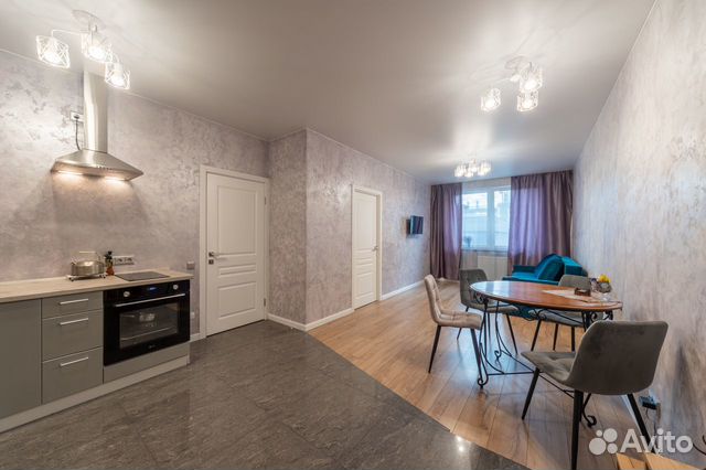 

1-к. квартира, 45 м², 2 кровати