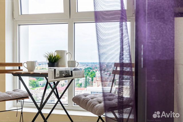 

1-к. квартира, 44 м², 2 кровати