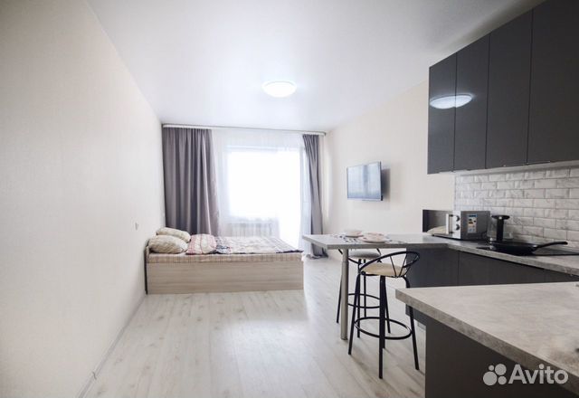 

Квартира-студия, 30 м², 1 кровать