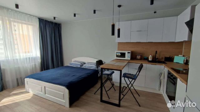 

Квартира-студия, 28 м², 1 кровать