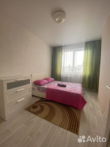 

1-к. квартира, 60 м², 2 кровати