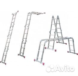 Лестница-трансформер krause stabilo 4х3 шарнирная Лестница-трансформер krause stabilo 4х3 шарнирная