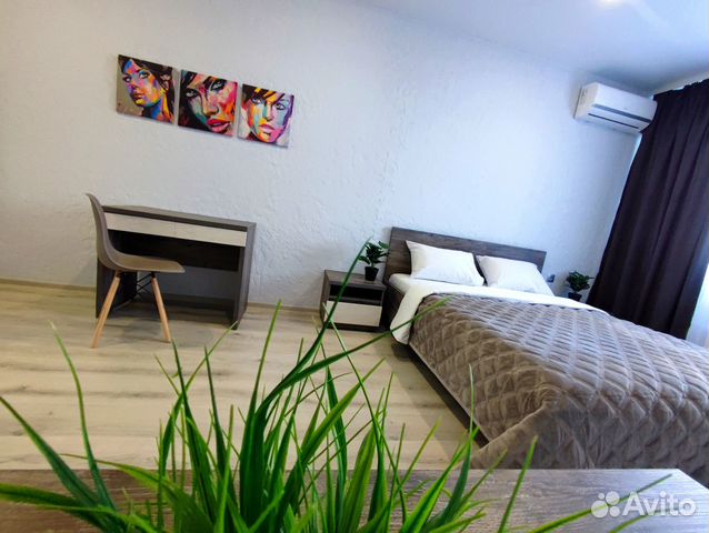

1-к. квартира, 42 м², 2 кровати