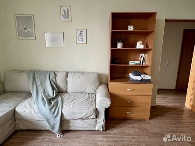 

1-к. квартира, 39 м², 2 кровати