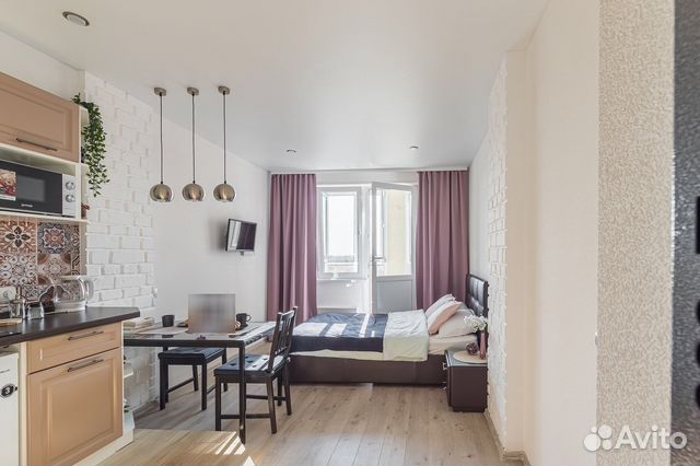 

Квартира-студия, 21 м², 1 кровать