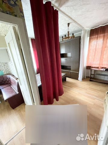 

1-к. квартира, 32 м², 2 кровати