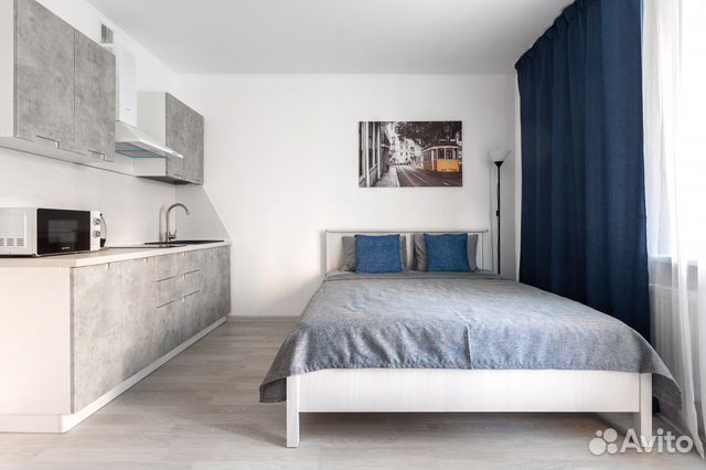 

Квартира-студия, 27,9 м², 1 кровать