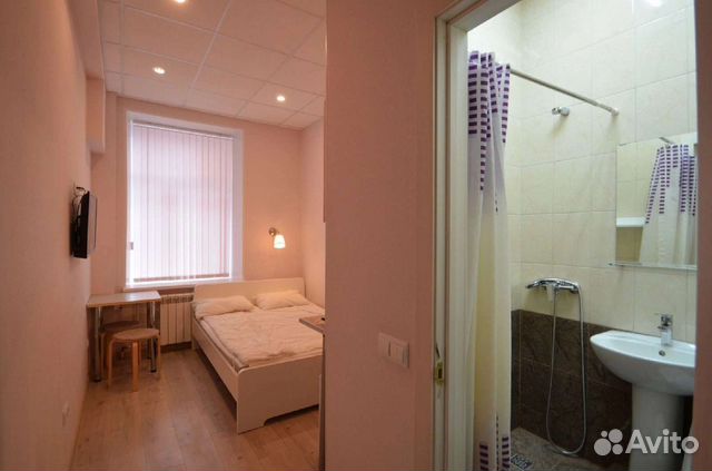 

Квартира-студия, 15 м², 1 кровать