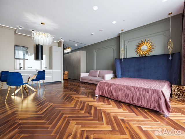 

Квартира-студия, 65 м², 1 кровать