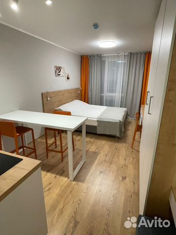 

Квартира-студия, 20,5 м², 1 кровать