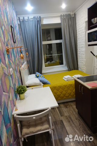 

Квартира-студия, 14 м², 1 кровать