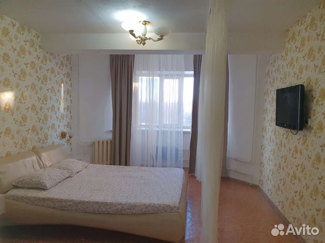

1-к. квартира, 44 м², 2 кровати