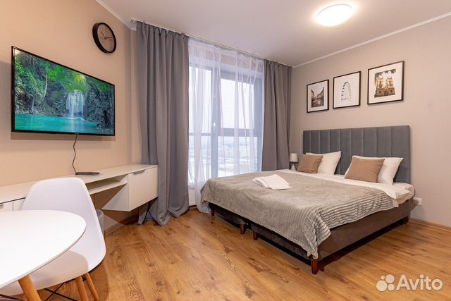 

Квартира-студия, 26 м², 2 кровати