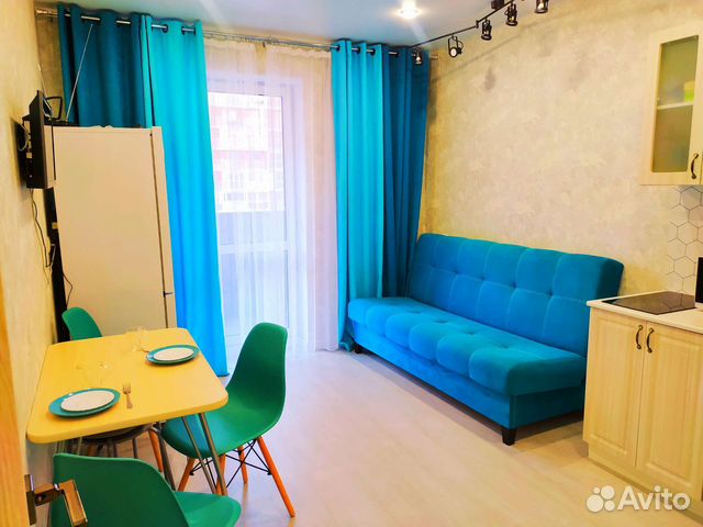 

1-к. квартира, 37 м², 2 кровати
