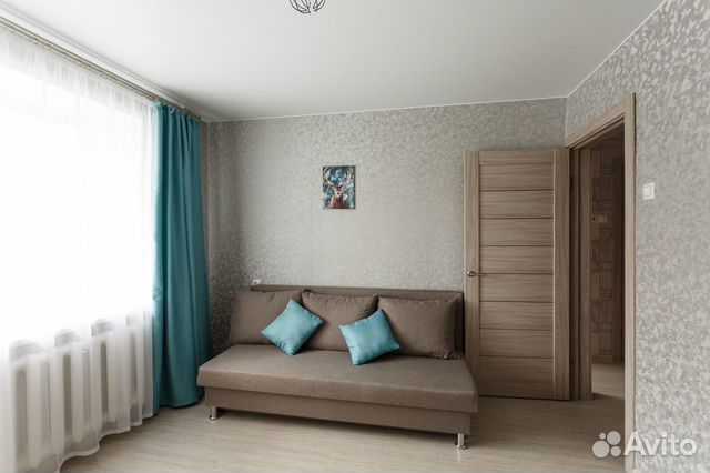 

1-к. квартира, 39 м², 2 кровати