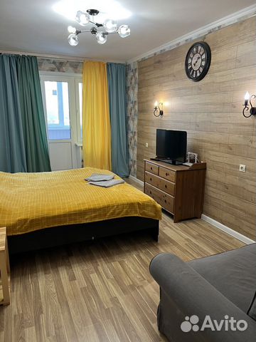 

1-к. квартира, 45 м², 2 кровати