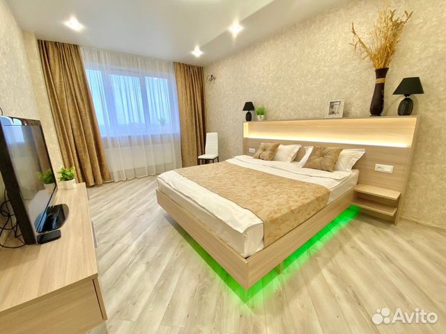 

1-к. квартира, 45 м², 2 кровати