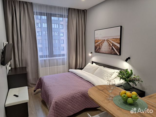 

Квартира-студия, 19 м², 1 кровать