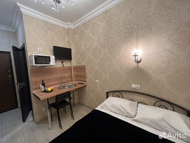 

Квартира-студия, 13,8 м², 1 кровать