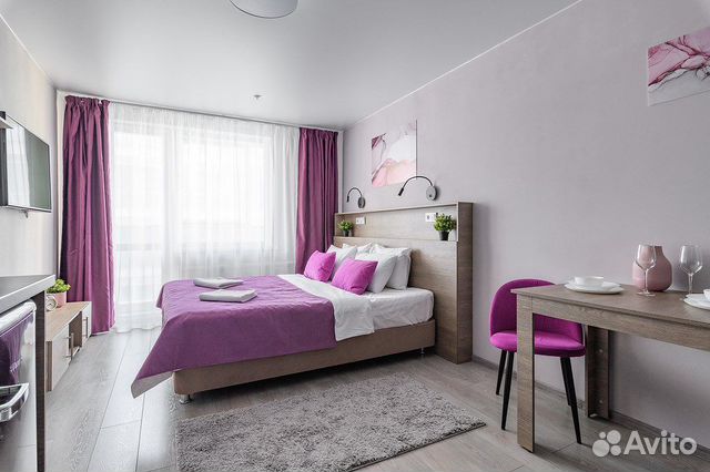 

Квартира-студия, 30 м², 1 кровать