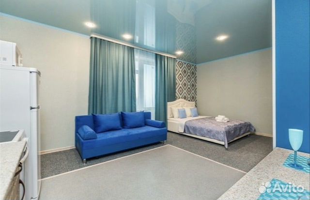 

Квартира-студия, 42 м², 2 кровати