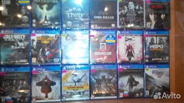 Обмен игр для PlayStation 4. Магазин