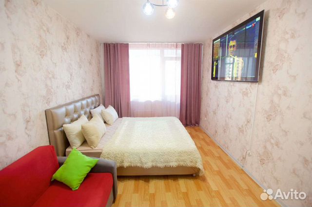 

1-к. квартира, 42 м², 4 кровати