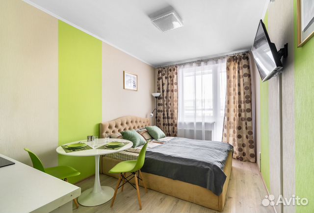 

Квартира-студия, 20 м², 1 кровать