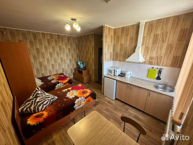 

Квартира-студия, 25 м², 2 кровати