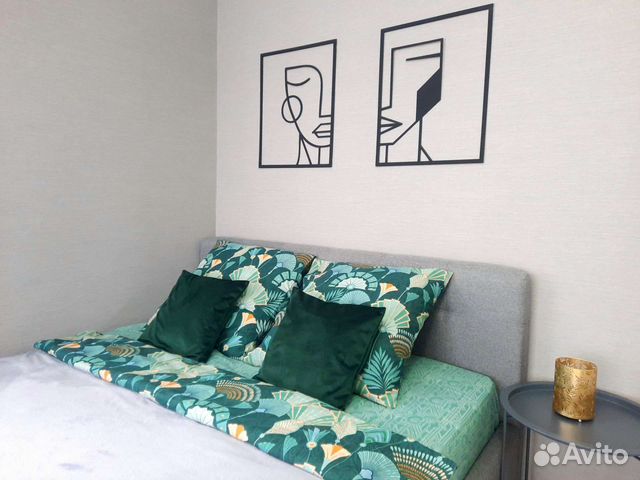 

Квартира-студия, 33 м², 2 кровати