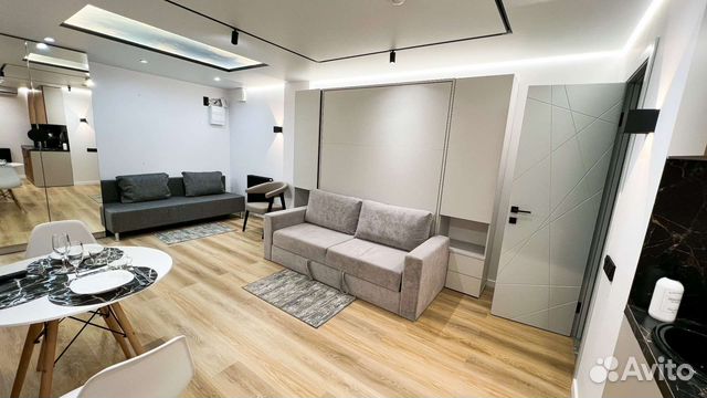 

Квартира-студия, 28,6 м², 2 кровати