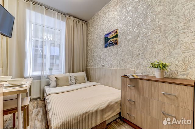 

Квартира-студия, 15 м², 1 кровать