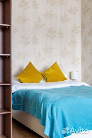 

1-к. квартира, 44 м², 4 кровати