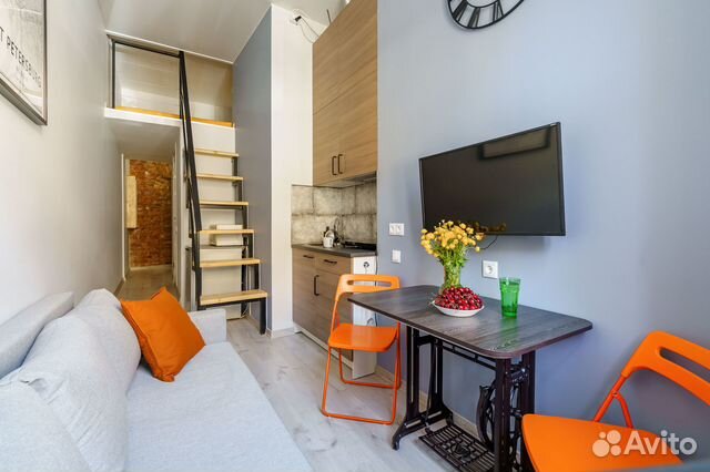 

Квартира-студия, 19 м², 2 кровати