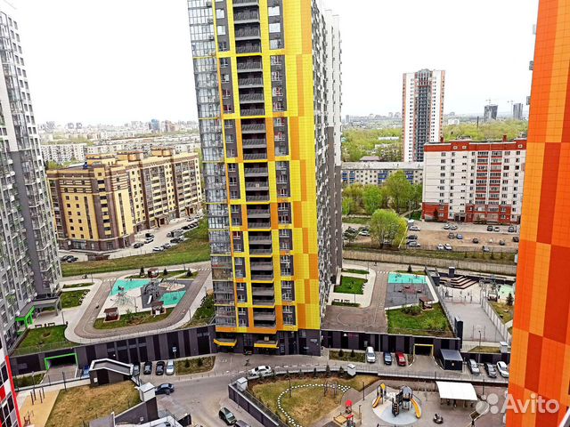 

Квартира-студия, 44 м², 2 кровати