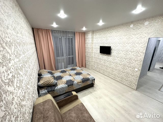 

1-к. квартира, 48 м², 2 кровати