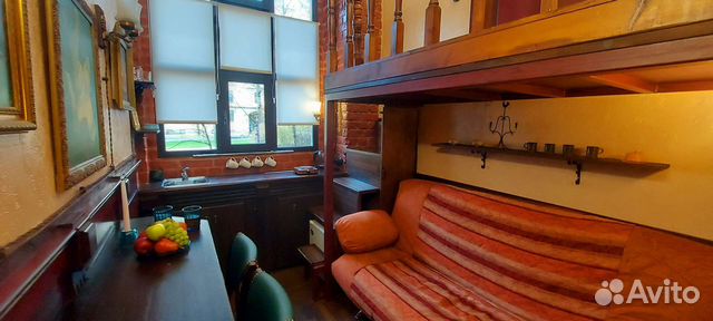 

Квартира-студия, 21 м², 2 кровати
