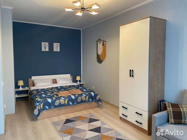 

Квартира-студия, 36 м², 2 кровати