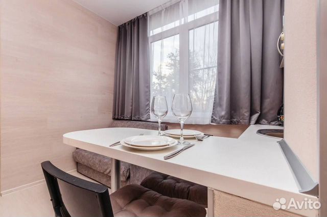 

Квартира-студия, 23 м², 2 кровати