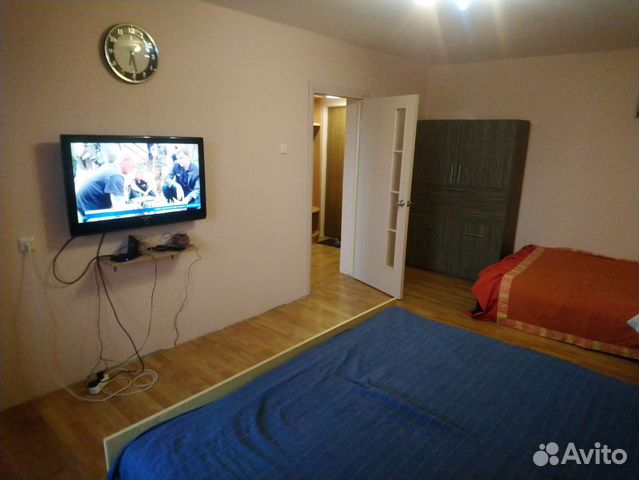 

1-к. квартира, 38 м², 3 кровати