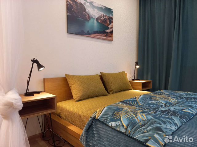 

1-к. квартира, 44 м², 3 кровати
